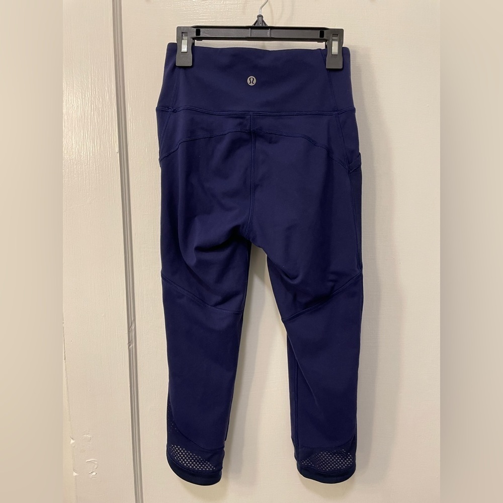 Lululemon Fit Physique Crop Hero Blue